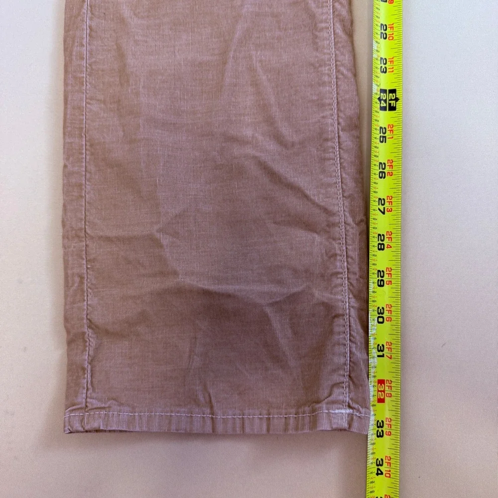 True Religion Ricky Corduroy Pants Mens 32 Straw Tan Relaxed Straight NWT